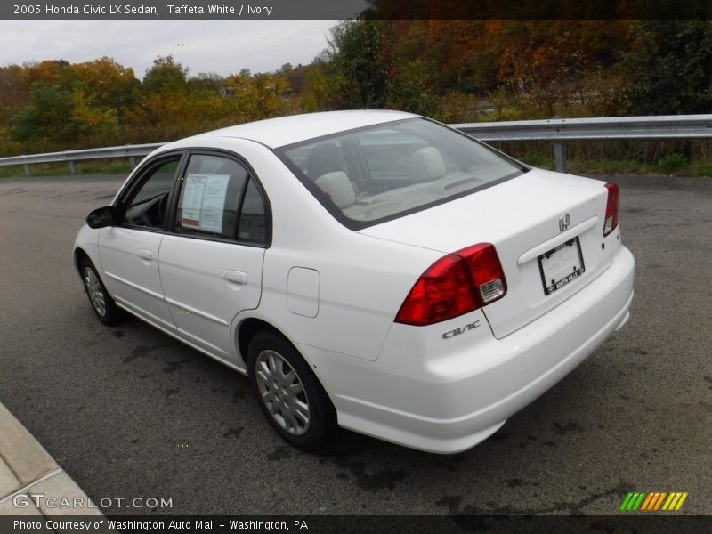 Taffeta White / Ivory 2005 Honda Civic LX Sedan