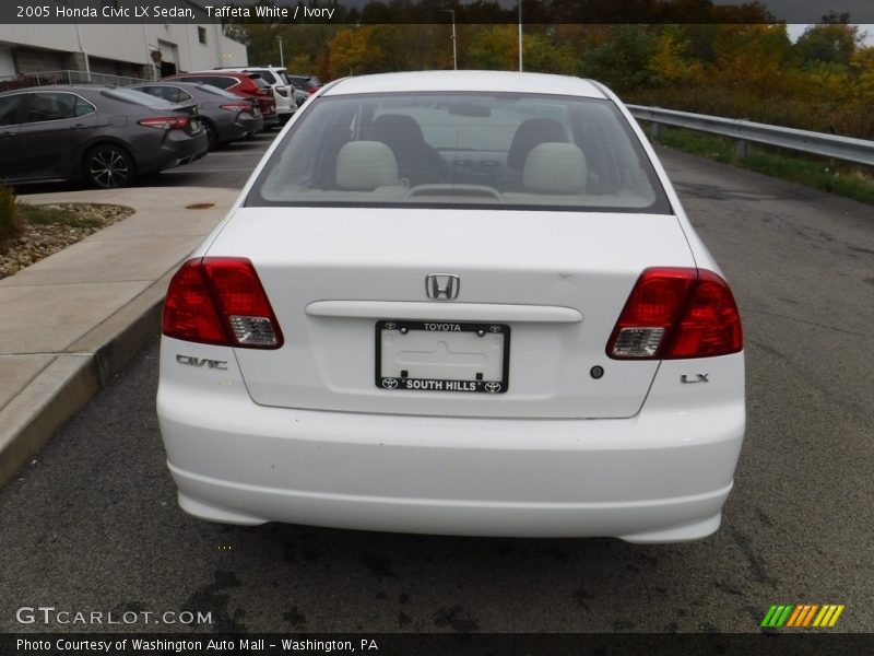 Taffeta White / Ivory 2005 Honda Civic LX Sedan
