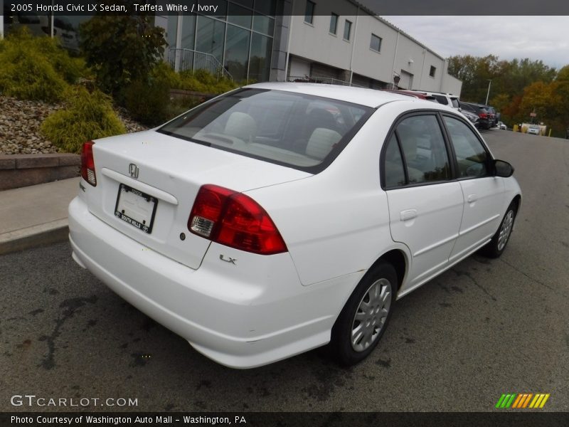 Taffeta White / Ivory 2005 Honda Civic LX Sedan