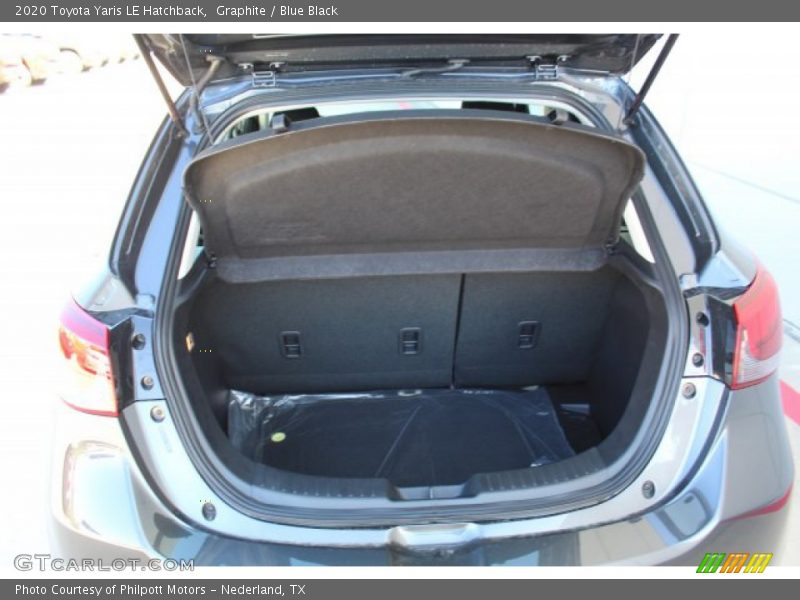  2020 Yaris LE Hatchback Trunk