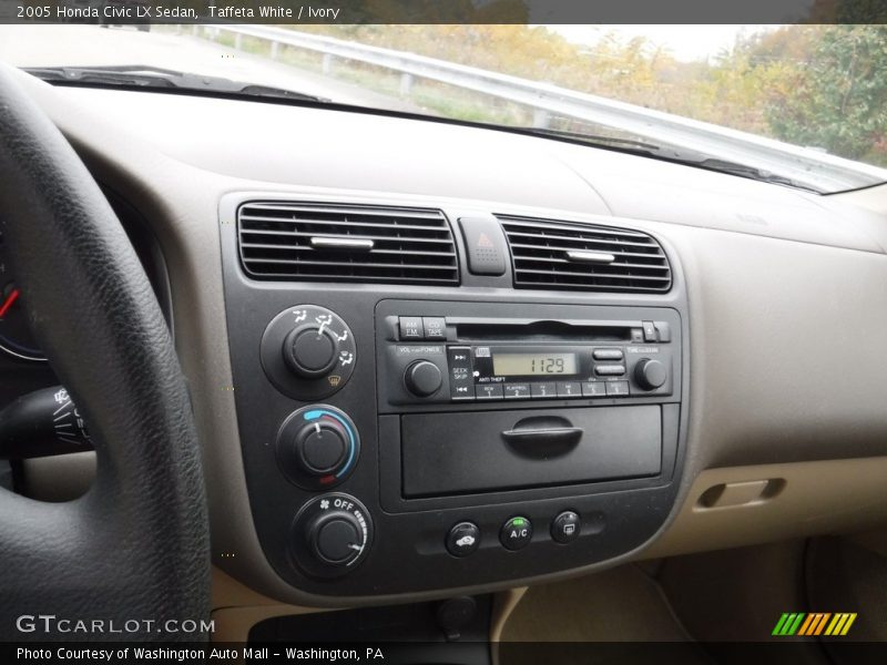 Taffeta White / Ivory 2005 Honda Civic LX Sedan