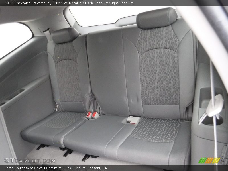 Silver Ice Metallic / Dark Titanium/Light Titanium 2014 Chevrolet Traverse LS