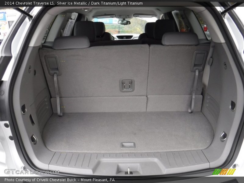 Silver Ice Metallic / Dark Titanium/Light Titanium 2014 Chevrolet Traverse LS
