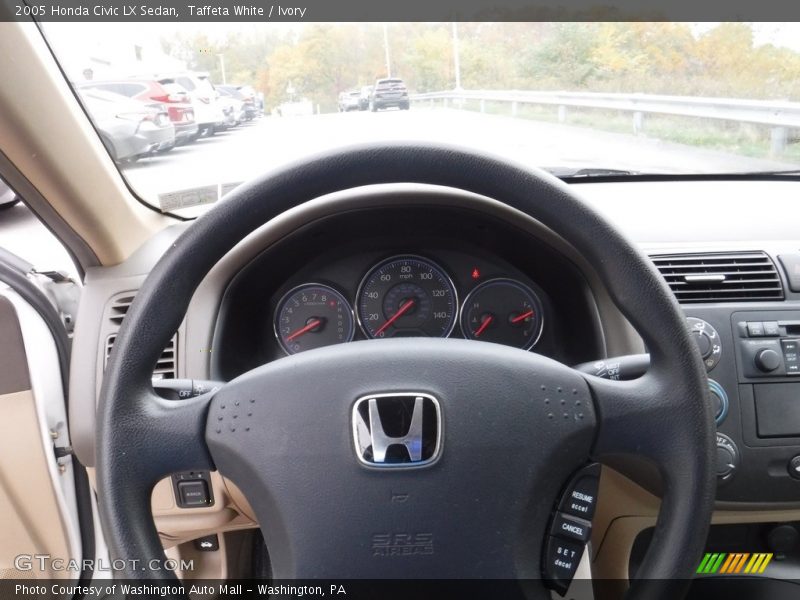 Taffeta White / Ivory 2005 Honda Civic LX Sedan