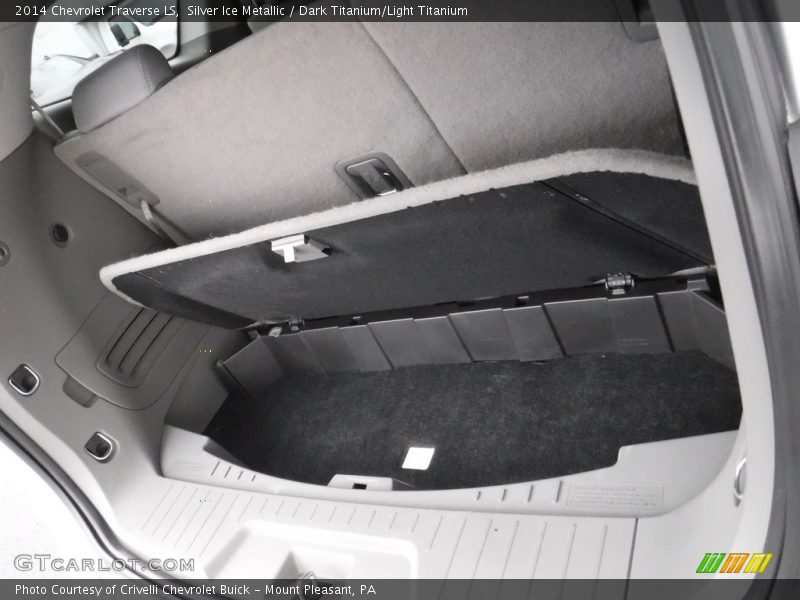 Silver Ice Metallic / Dark Titanium/Light Titanium 2014 Chevrolet Traverse LS