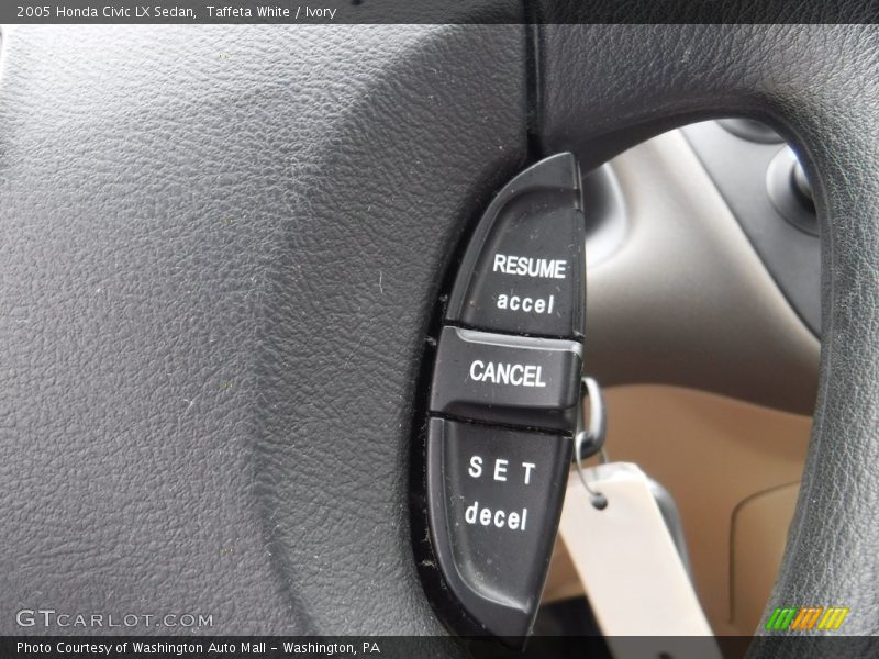 Taffeta White / Ivory 2005 Honda Civic LX Sedan