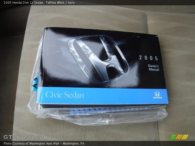 Taffeta White / Ivory 2005 Honda Civic LX Sedan