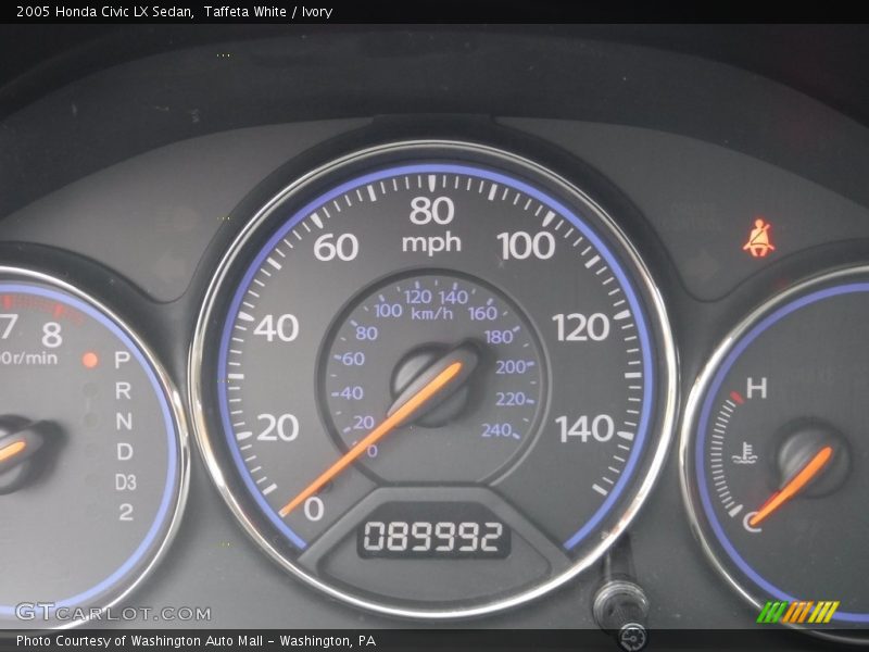 Taffeta White / Ivory 2005 Honda Civic LX Sedan