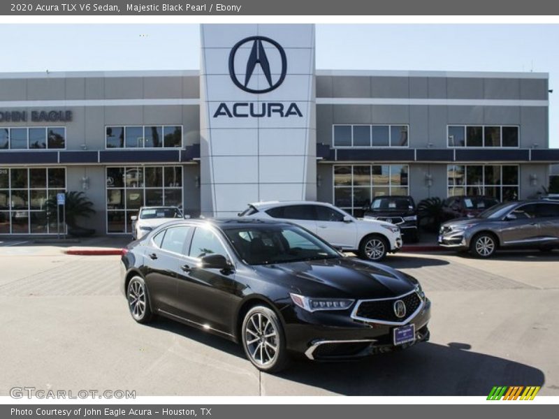 Majestic Black Pearl / Ebony 2020 Acura TLX V6 Sedan