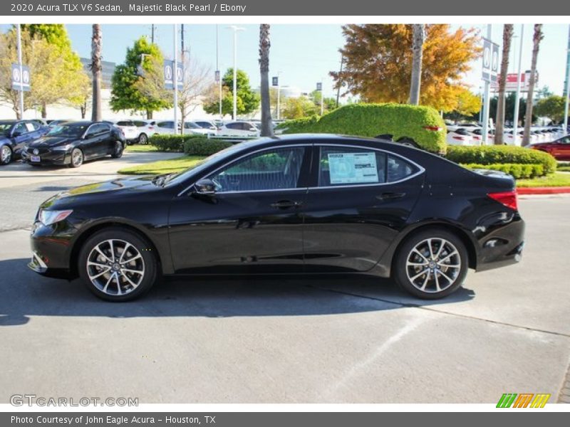 Majestic Black Pearl / Ebony 2020 Acura TLX V6 Sedan