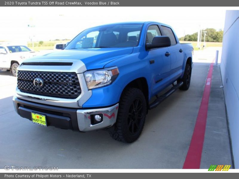 Voodoo Blue / Black 2020 Toyota Tundra TSS Off Road CrewMax