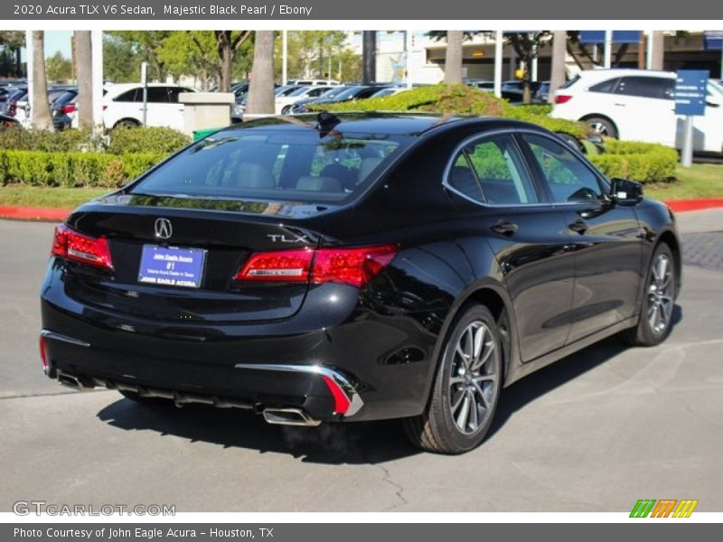 Majestic Black Pearl / Ebony 2020 Acura TLX V6 Sedan