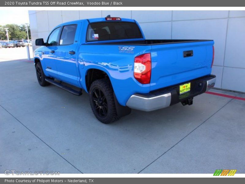 Voodoo Blue / Black 2020 Toyota Tundra TSS Off Road CrewMax