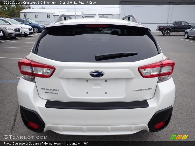 Crystal White Pearl / Gray 2019 Subaru Crosstrek 2.0i Premium
