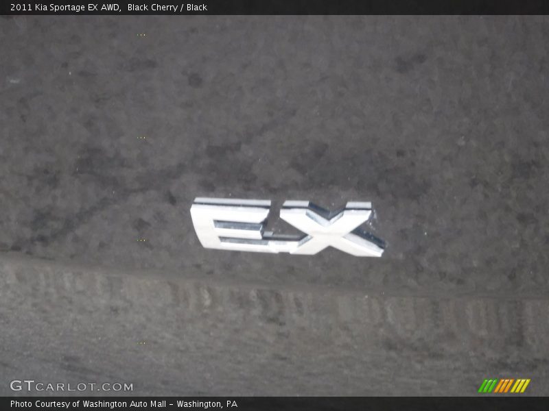 Black Cherry / Black 2011 Kia Sportage EX AWD