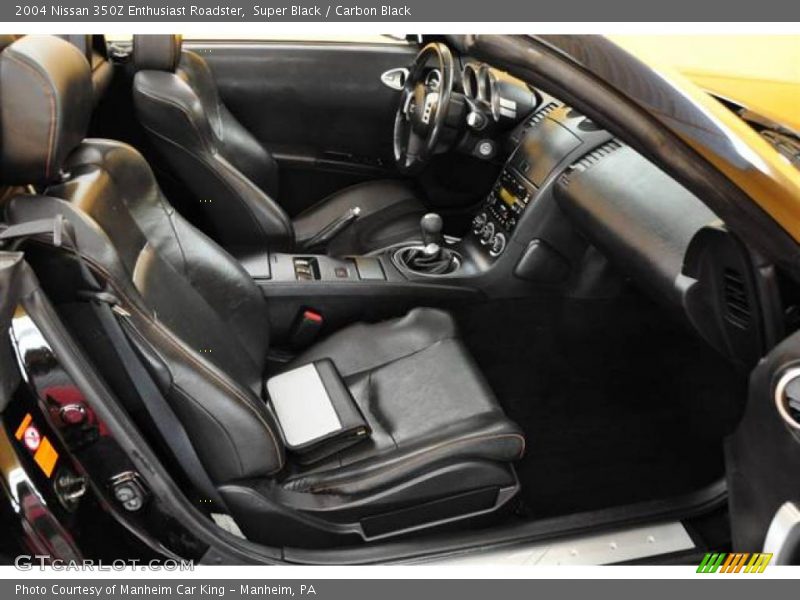 Super Black / Carbon Black 2004 Nissan 350Z Enthusiast Roadster