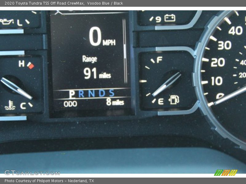 Voodoo Blue / Black 2020 Toyota Tundra TSS Off Road CrewMax