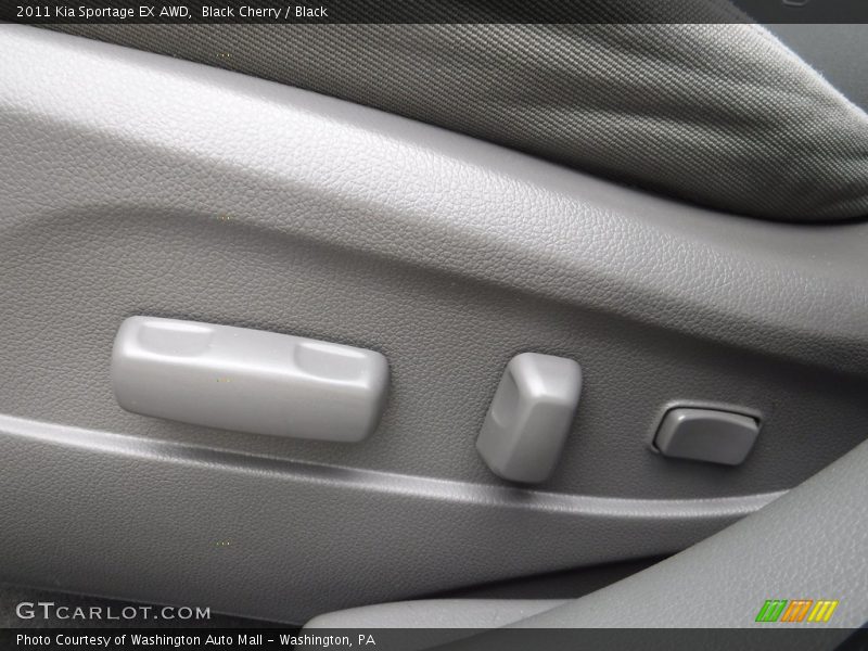 Black Cherry / Black 2011 Kia Sportage EX AWD