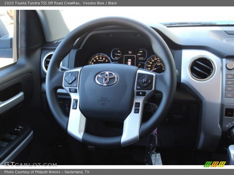 Voodoo Blue / Black 2020 Toyota Tundra TSS Off Road CrewMax