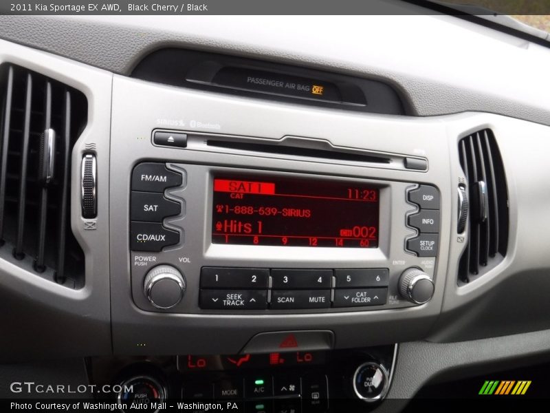 Black Cherry / Black 2011 Kia Sportage EX AWD