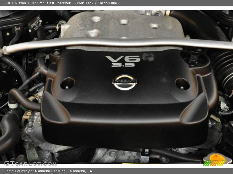 Super Black / Carbon Black 2004 Nissan 350Z Enthusiast Roadster