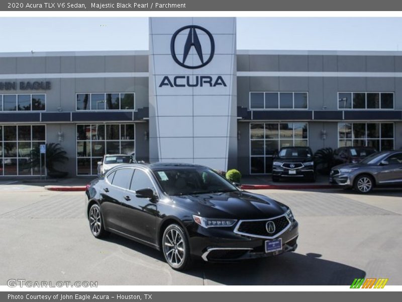 Majestic Black Pearl / Parchment 2020 Acura TLX V6 Sedan