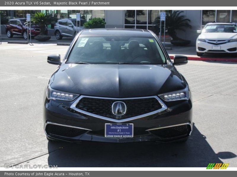 Majestic Black Pearl / Parchment 2020 Acura TLX V6 Sedan