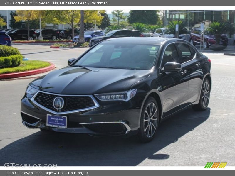 Majestic Black Pearl / Parchment 2020 Acura TLX V6 Sedan