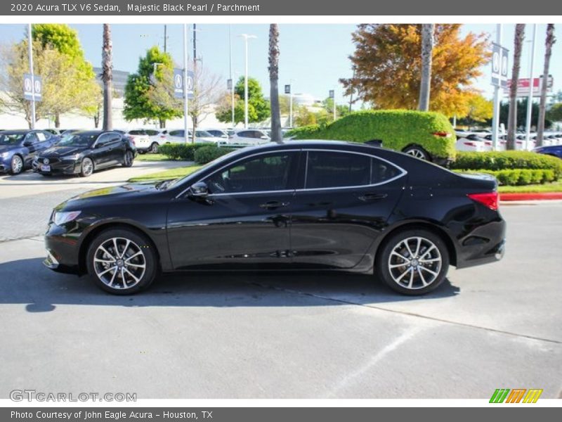 Majestic Black Pearl / Parchment 2020 Acura TLX V6 Sedan