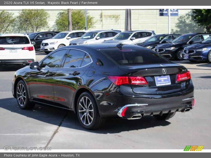 Majestic Black Pearl / Parchment 2020 Acura TLX V6 Sedan