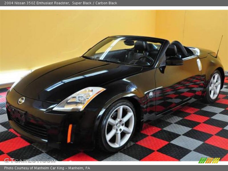 Super Black / Carbon Black 2004 Nissan 350Z Enthusiast Roadster