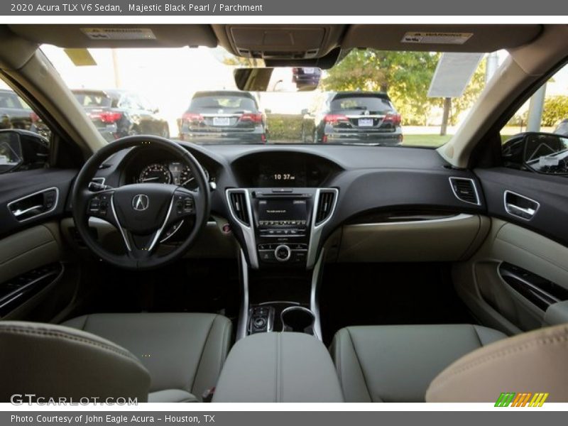 Majestic Black Pearl / Parchment 2020 Acura TLX V6 Sedan