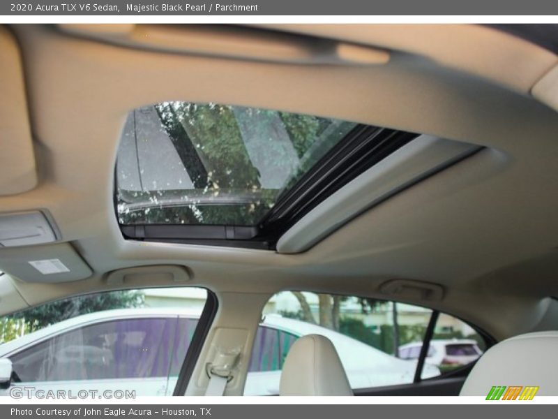 Majestic Black Pearl / Parchment 2020 Acura TLX V6 Sedan