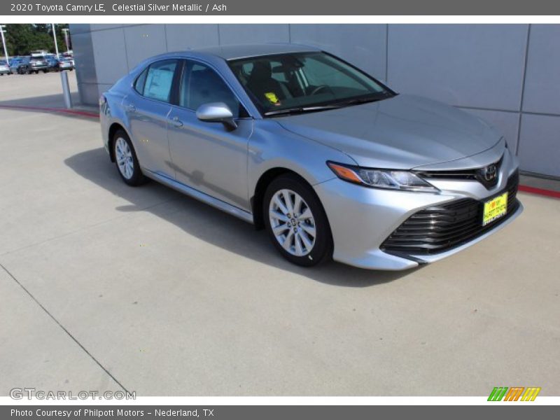 Celestial Silver Metallic / Ash 2020 Toyota Camry LE