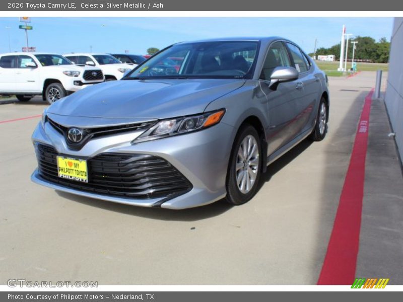 Celestial Silver Metallic / Ash 2020 Toyota Camry LE