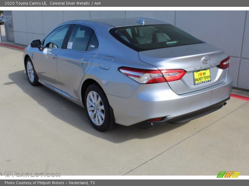 Celestial Silver Metallic / Ash 2020 Toyota Camry LE