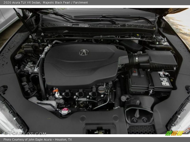 Majestic Black Pearl / Parchment 2020 Acura TLX V6 Sedan