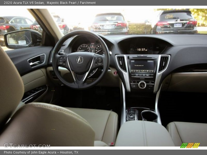 Majestic Black Pearl / Parchment 2020 Acura TLX V6 Sedan