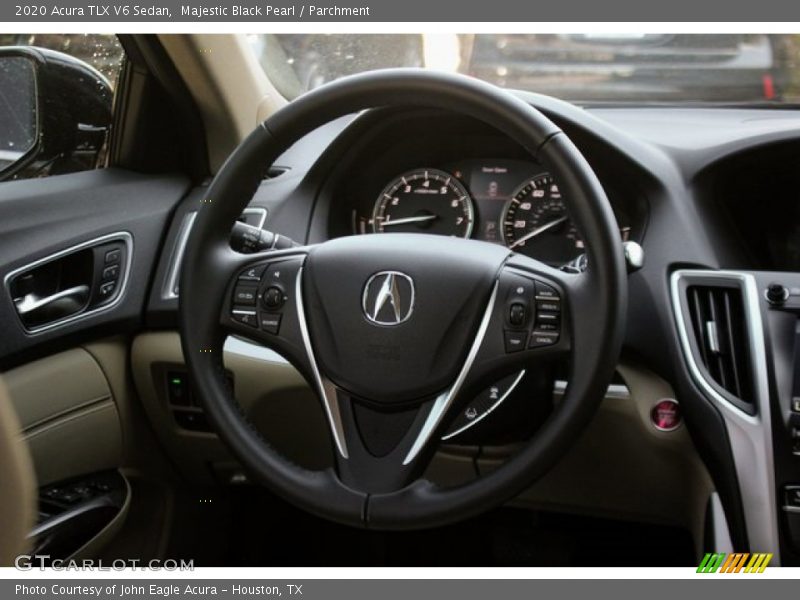 Majestic Black Pearl / Parchment 2020 Acura TLX V6 Sedan