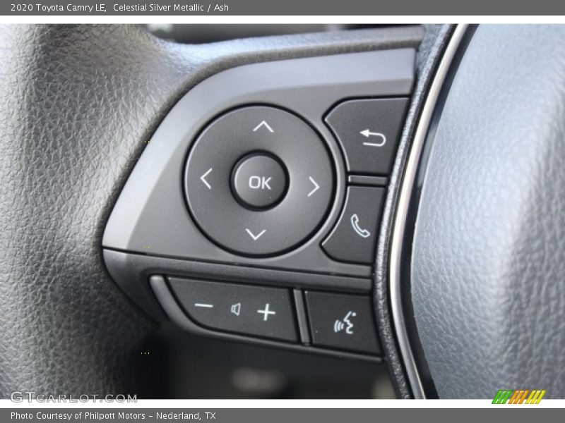 Celestial Silver Metallic / Ash 2020 Toyota Camry LE