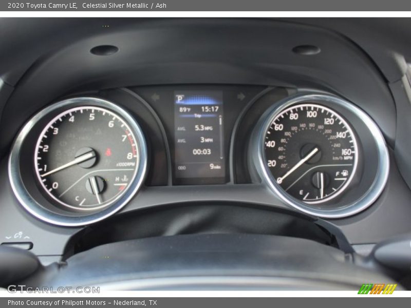 Celestial Silver Metallic / Ash 2020 Toyota Camry LE