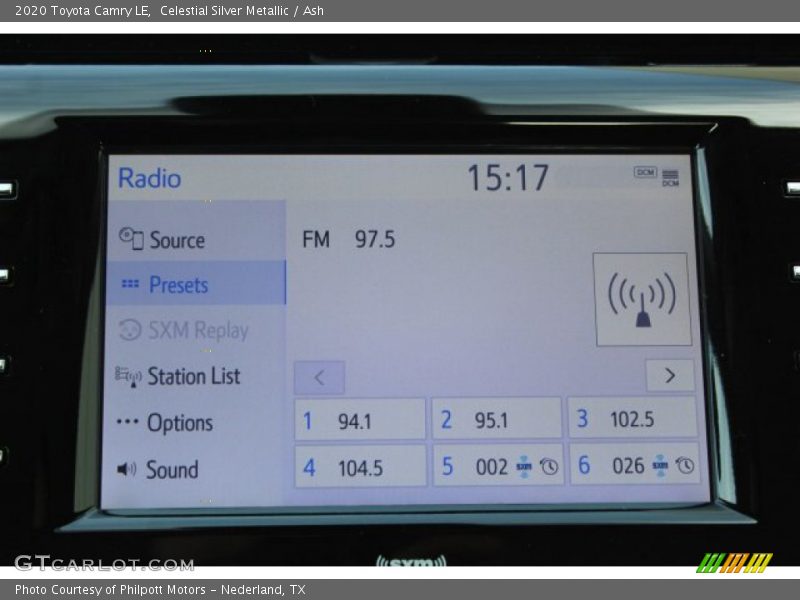 Celestial Silver Metallic / Ash 2020 Toyota Camry LE