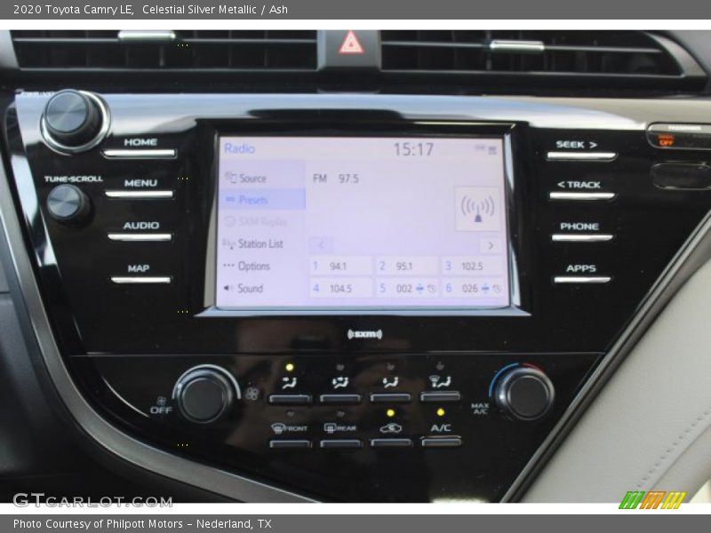 Celestial Silver Metallic / Ash 2020 Toyota Camry LE