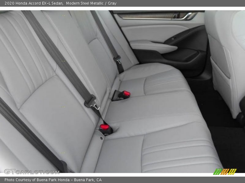 Modern Steel Metallic / Gray 2020 Honda Accord EX-L Sedan