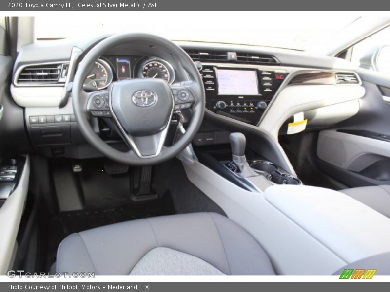 Celestial Silver Metallic / Ash 2020 Toyota Camry LE