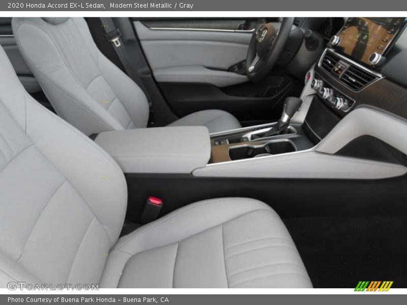 Modern Steel Metallic / Gray 2020 Honda Accord EX-L Sedan