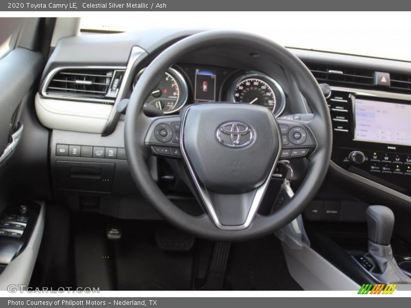 Celestial Silver Metallic / Ash 2020 Toyota Camry LE