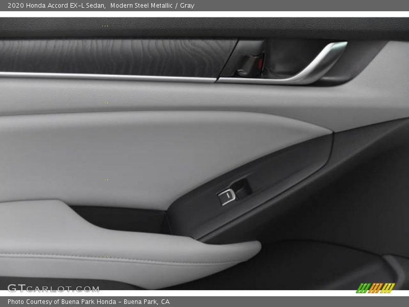 Modern Steel Metallic / Gray 2020 Honda Accord EX-L Sedan