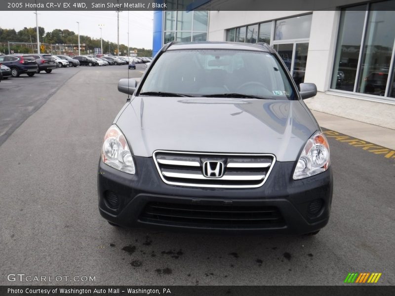 Satin Silver Metallic / Black 2005 Honda CR-V EX 4WD