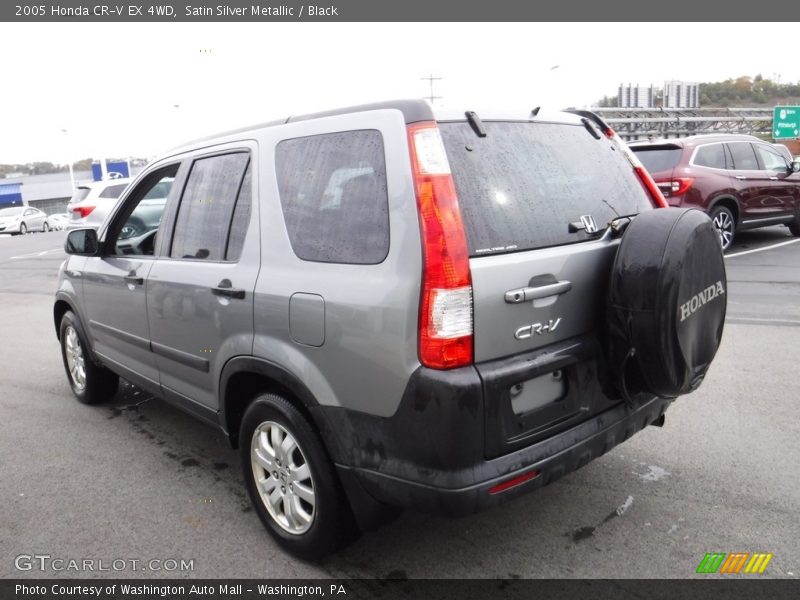 Satin Silver Metallic / Black 2005 Honda CR-V EX 4WD